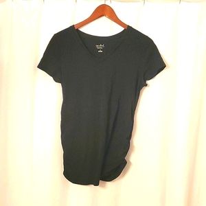 2 medium black Maternity t-shirts short sleeve